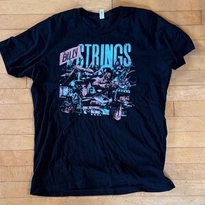 Billy Strings Black Graphic Band T-Shirt